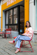 goal-salmon-suede-sneakers-coolway-productfoto-zijaanzicht-2