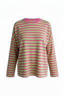 maxine-gestreepte-tshirt-groen-sweet-like-you-productfoto-vooraanzicht-1