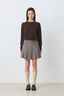 Ben Plaid Pleated Skirt
