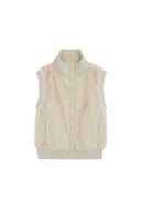 doodle-nepbonten-mouwloze-zachte-vest-creme-suncoo-paris-productfoto-vooraanzicht-1