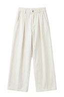 rim-gekleden-pantalon-broek-creme-suncoo-paris-productfoto-vooraanzicht-1