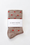 Hart Sneaker Sokken | Le Bon Shoppe