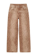 Bambi Print Denim Jeans Broek | Sweet Like You