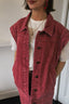 Joan Mouwloos Denim Jeans Jas