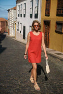 Janie Effen Mini Jurk | Sweet Like You