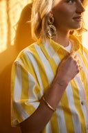 Janne-gestreepte-denim-jeans-playsuit-yellow-Sweet-Like-You-modelfoto-detail-1