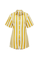 Janne-gestreepte-denim-jeans-playsuit-yellow-Sweet-Like-You-productfoto-vooraanzicht-1