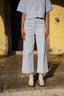 Windy Gestreepte Denim Jeans Broek