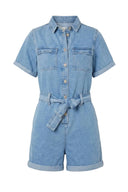 Colombe Denim Jeans Playsuit  | Sweet Like You