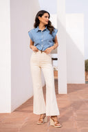 elenette-denim-jeans-broek-beige-sweet-like-you-model-vooraanzicht-1