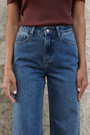 Celestin Wijde Denim Jeans Broek