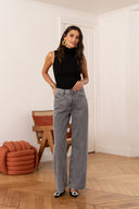 celestin-denim-jeans-broek-dark-grey-denim-sweet-like-you-model-vooraanzicht-1