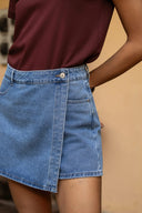 Jadene Denim Jeans Broekrok Short | Sweet Like You