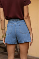 Jadene Denim Jeans Broekrok Short | Sweet Like You