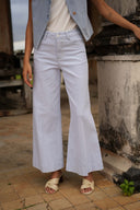 Peter Striped Denim Jeans Trousers | Sweet Like You