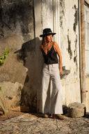 Peter Striped Denim Jeans Trousers | Sweet Like You