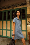 Ricci Mini Denim Jeans Polo Dress | Sweet Like You