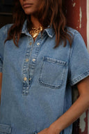 ricci-denim-jeans-polo-jurk-denim-sweet-like-you-model-detail-1