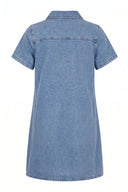 Ricci Mini Denim Jeans Polo Dress | Sweet Like You