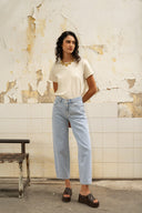 Bony Barrel Denim Jeans Broek