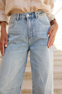 Brook Balloon Denim Jeans Trousers | Sweet Like You