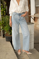 Brook Balloon Denim Jeans Trousers | Sweet Like You