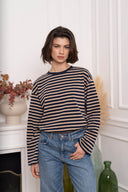 Maxime Gestreepte T-Shirt |  Sweet Like You