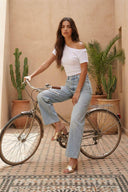 Silvia Metallic Sandalen met Hak