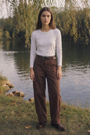 Sylvie Barrel Chino Geklede Broek | Sweet Like You