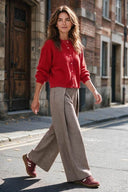 felicia-geruite-bandplooi-geklede-pantalon-broek-bordeaux-sweet-like-you-lookfoto-zijaanzicht-1