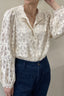 Nora Bloemen Broderie Blouse