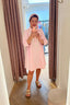 Julienne Striped Shirt Dress