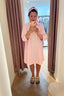 Julienne Striped Shirt Dress