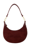Kyra Suede Shoulder Bag