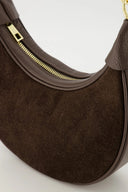Kyra Suede Shoulder Bag