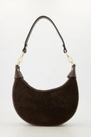 Kyra Suede Shoulder Bag