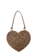 Lamour Suede Heart Shoulder Bag | Sweet Like You