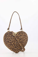 Lamour Suede Heart Shoulder Bag | Sweet Like You