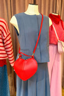 Lamour Leather Heart Shoulder Bag | Sweet Like You