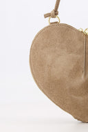 Lamour Suede Heart Shoulder Bag | Sweet Like You