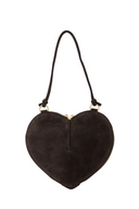 Lamour Suede Heart Shoulder Bag | Sweet Like You