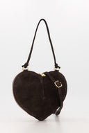 Lamour Suede Heart Shoulder Bag | Sweet Like You