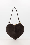 Lamour Suede Heart Shoulder Bag | Sweet Like You