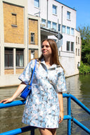 laurentine-jacquard-mini-jurk-lichtblauw-orla-antwerp-lookfoto-vooraanzicht-3
