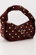 Lottie Suede Studs Schoudertas | Sweet Like You