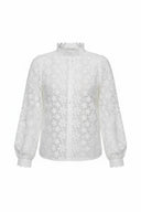 Josette Embroidery Shirt Blouse | Sweet Like You