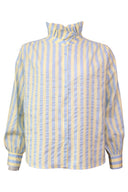 Josiane Striped Shirt Blouse | Sweet Like You