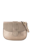 Moon Leather Shoulder Bag