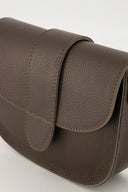 Moon Leather Shoulder Bag