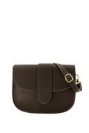 Moon Leather Shoulder Bag